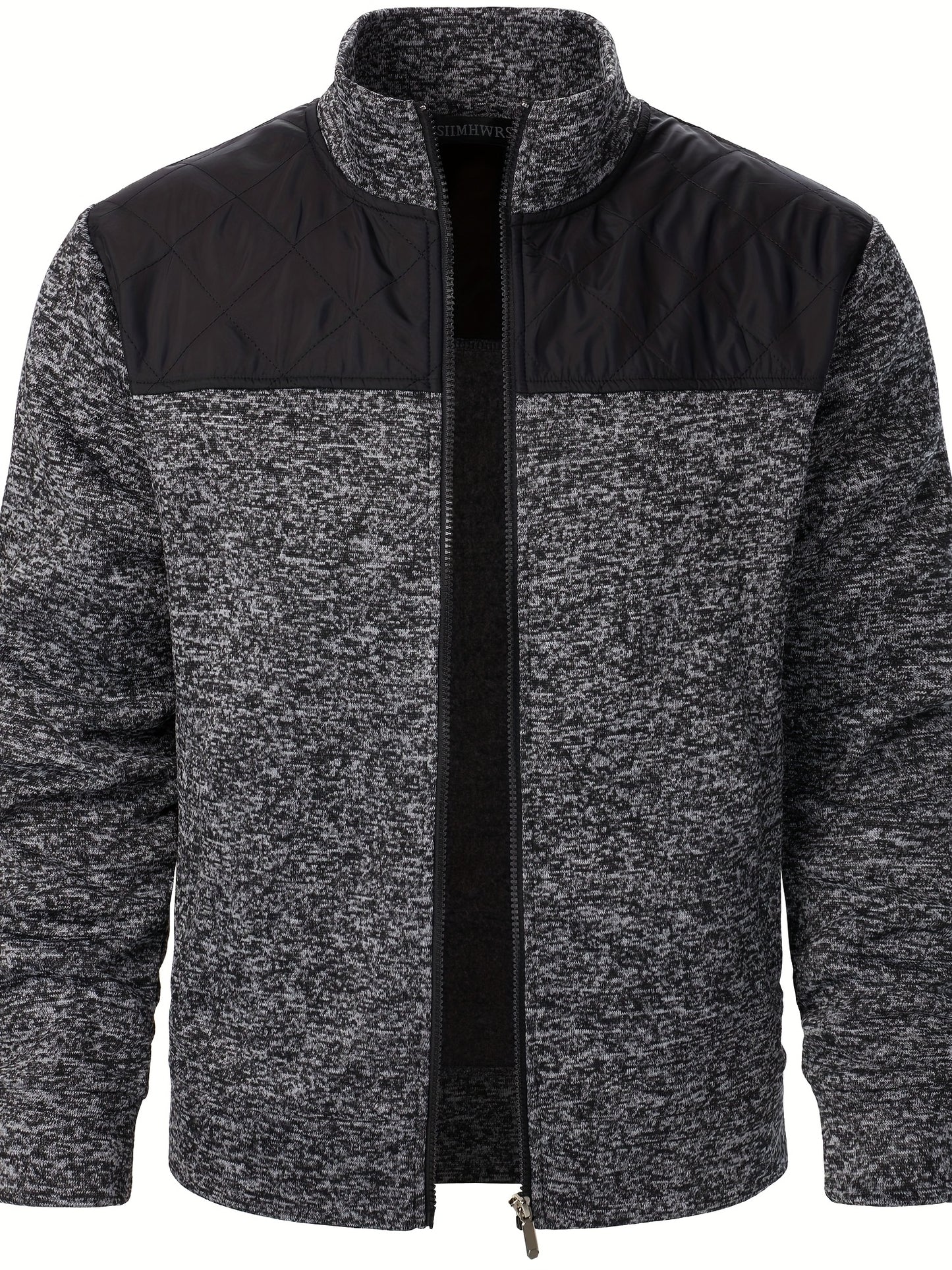 Lot de 3 Sweatshirts Homme en Polaire – Zip, Marron, Manches Longues, Col Montant, Décontracté, Golf et Camping, Lavable en Machine