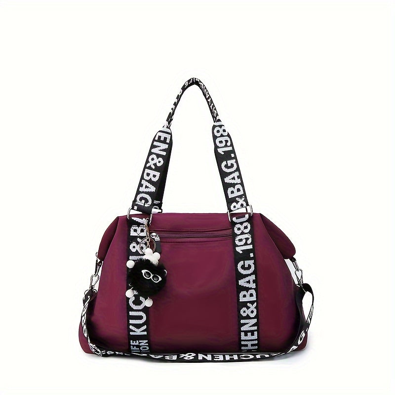 Sac de Voyage Pliable – Sac Polochon, Sac de Sport & Fitness, Sac de Yoga, Sac Weekender pour Nuitée, Organisateur de Bagages