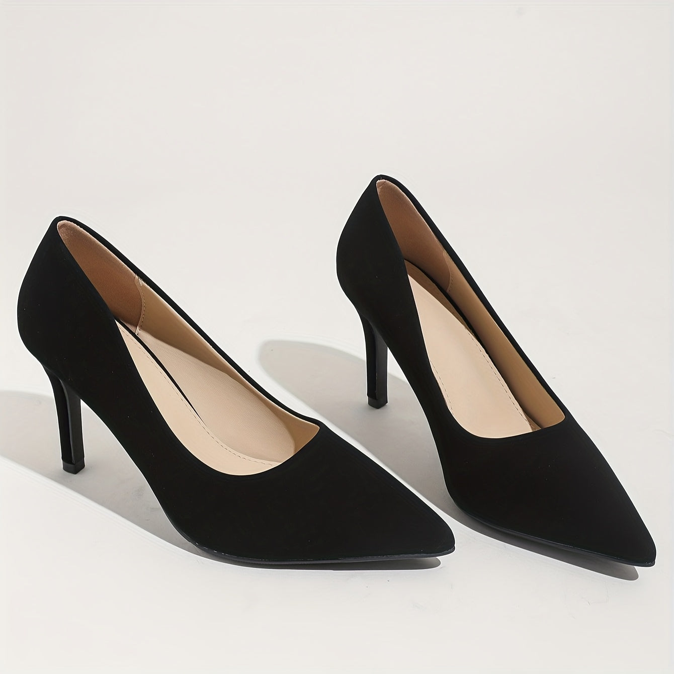 Nouveaux Escarpins Femme à Bout Pointu – Talons Hauts Classiques, Tendance et Polyvalents, Style Français, Confortables pour le Quotidien et le Travail, Idéals pour Soirées, Fêtes et Occasions Formelles