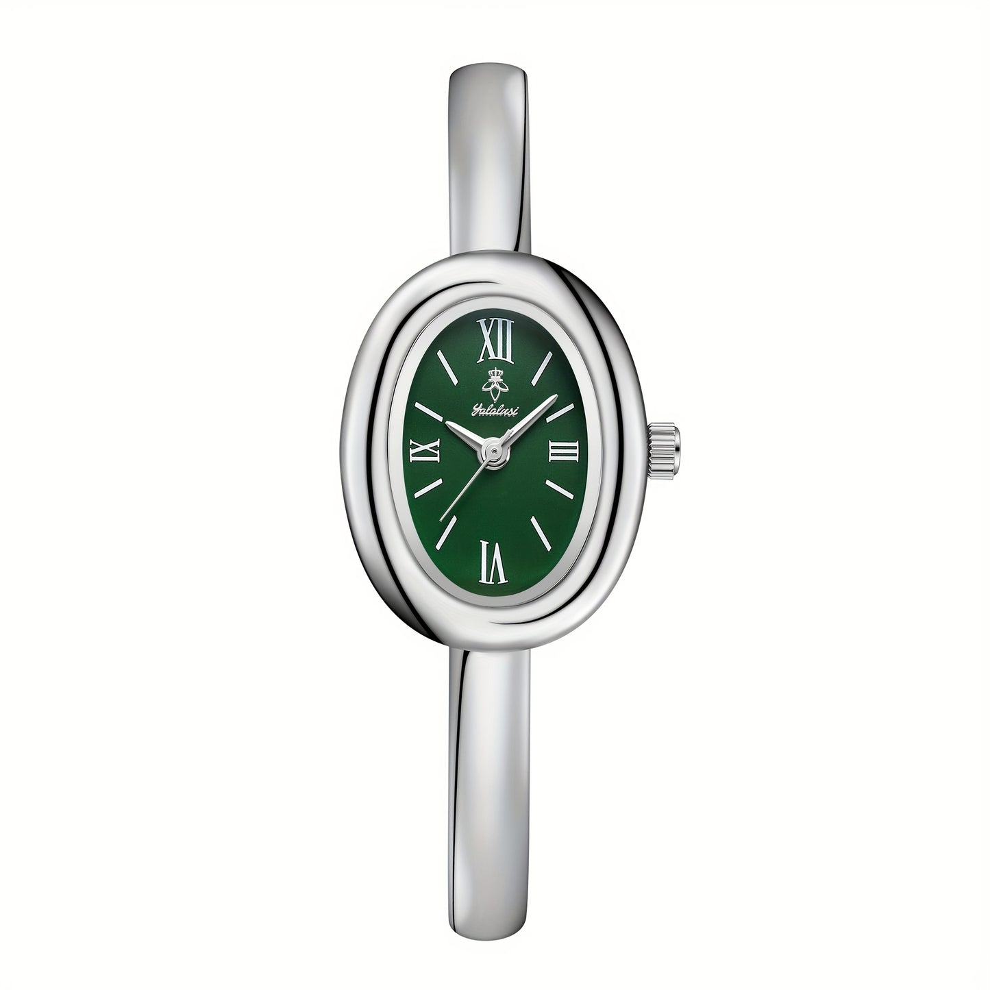 Montre élégante – boîtier et bracelet dorés, cadran ovale classique avec chiffres romains, design minimaliste, pour usage quotidien et occasions formelles, cadeau de luxe pour hommes et femmes (anniversaire, mariage), inclut boîte cadeau