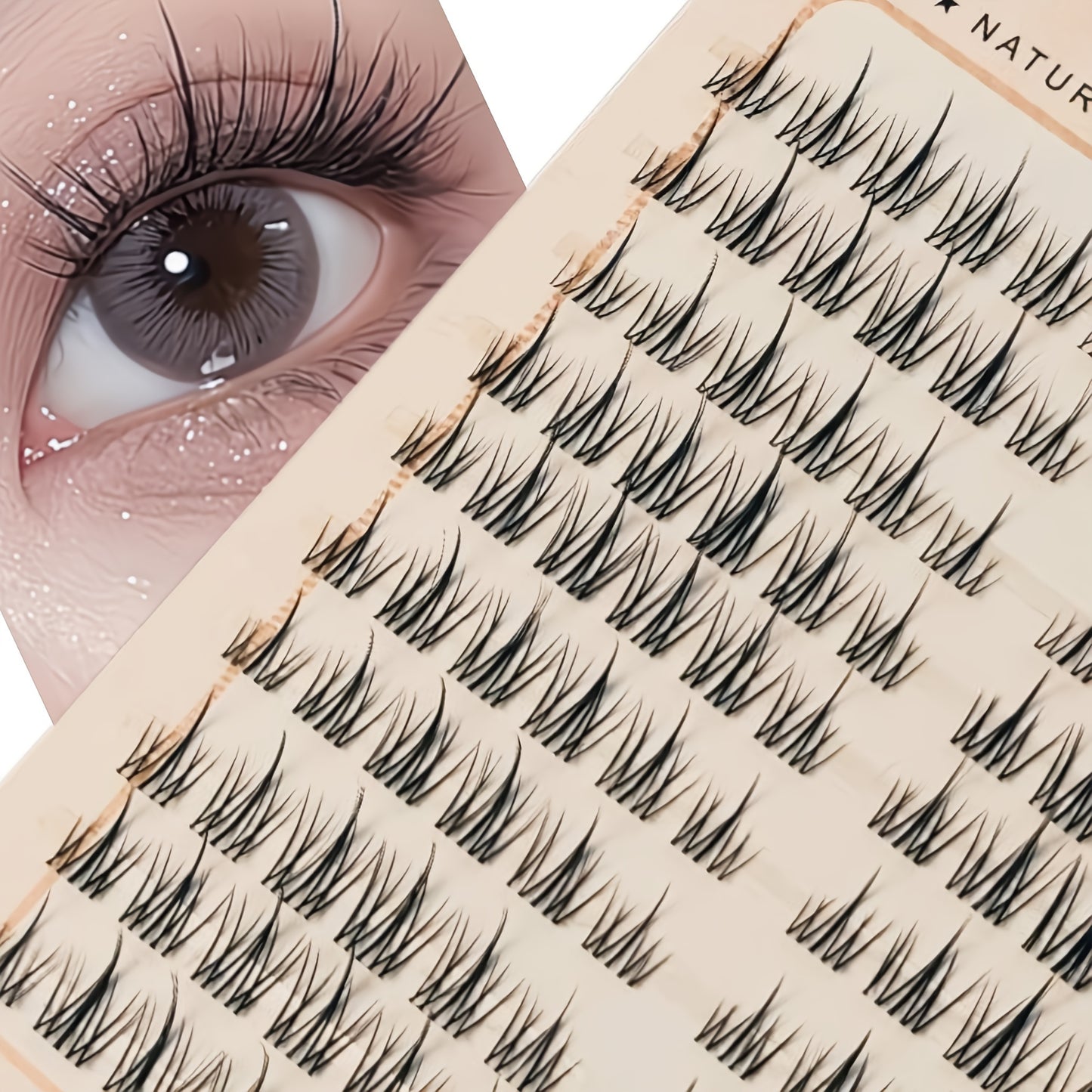 Kit de Cils Faux Multi-Styles – Extensions 3D DIY, Ultra-Fins 0,03–0,07 mm, Styles Naturels, Anime et Doll, Touffes Croisées, Courbure C/D, Longueurs Mixtes 6–15 mm, Réutilisables pour Quotidien et Soirées