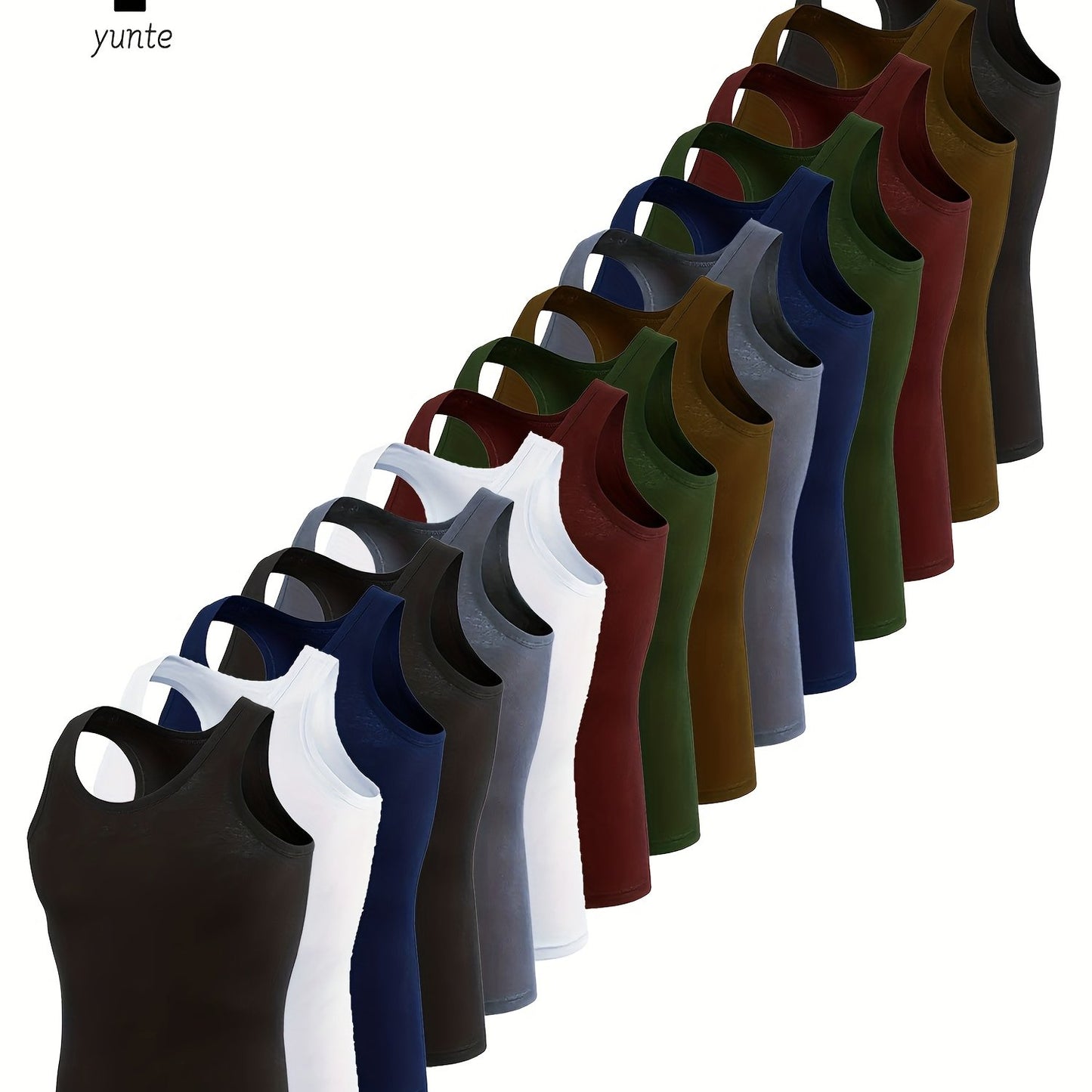 Lot de 15 Débardeurs Homme – Couleurs Variées