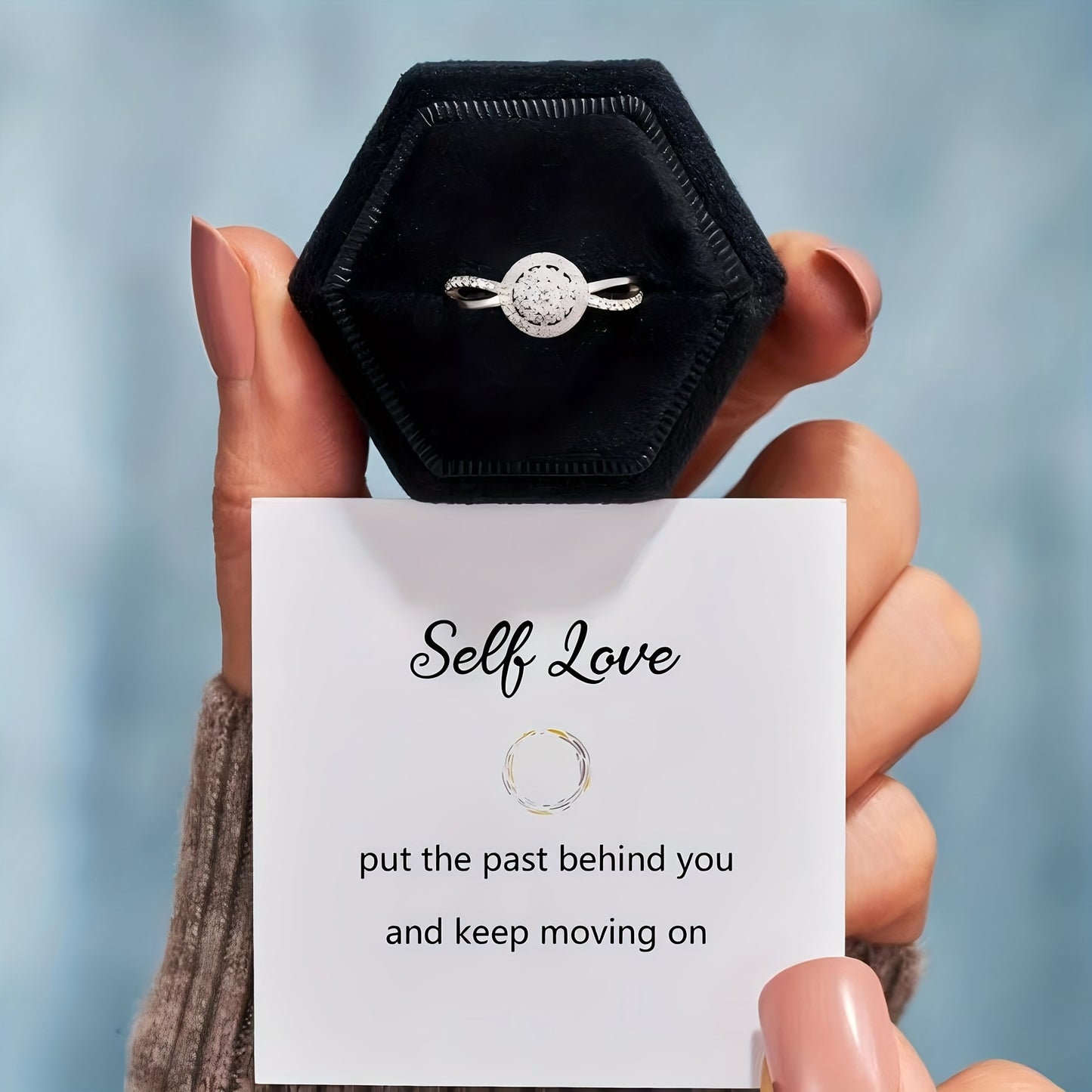 New European And American Style Shining S925 Pure Silver Classic Cubic Zirconia Ring for Women, a High-End Wedding Ring Perfect for Gifting (Silver Net Weight: 3.15G)