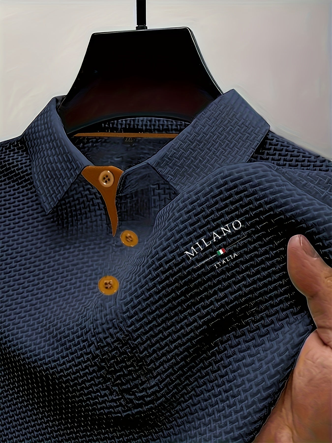 Men'S Light Blue Short Sleeve Button-Up Shirt - Ice Sliky Fiber Fabric, Short Sleeve, Collar, Regular Fit, Casual Summer Wear, Summer Casual Wear | Collar Buttonup Shirt | Stretchable Fabric