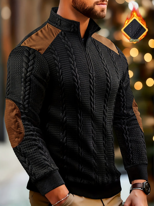 Henley Homme – Automne/Hiver, Maille Color Block