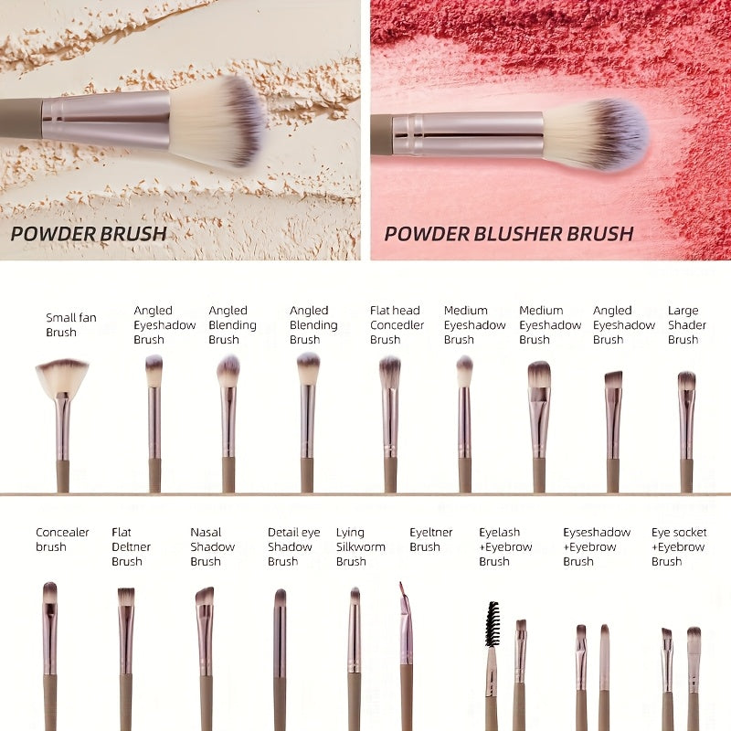 Kit Maquillage 20/30/36/37/67 Pièces – Pinceaux & Trousse Grande Capacité