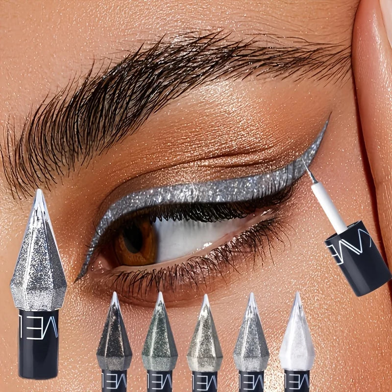 Set 5 Pièces Eyeliner Liquide – Longue Tenue, Waterproof, Anti-Bavure, Couleurs Variées, Application Facile