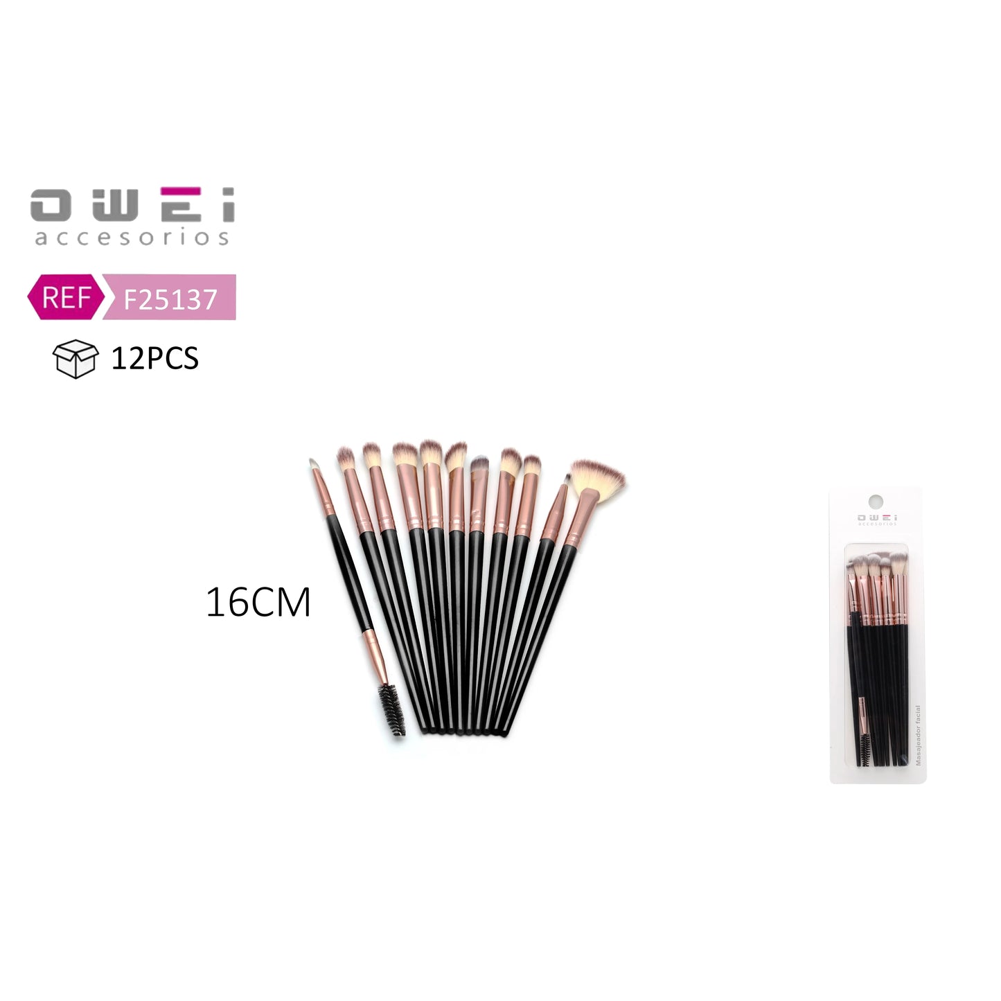 Set 11 Pinceaux Yeux – Cils, Sourcils & Précision