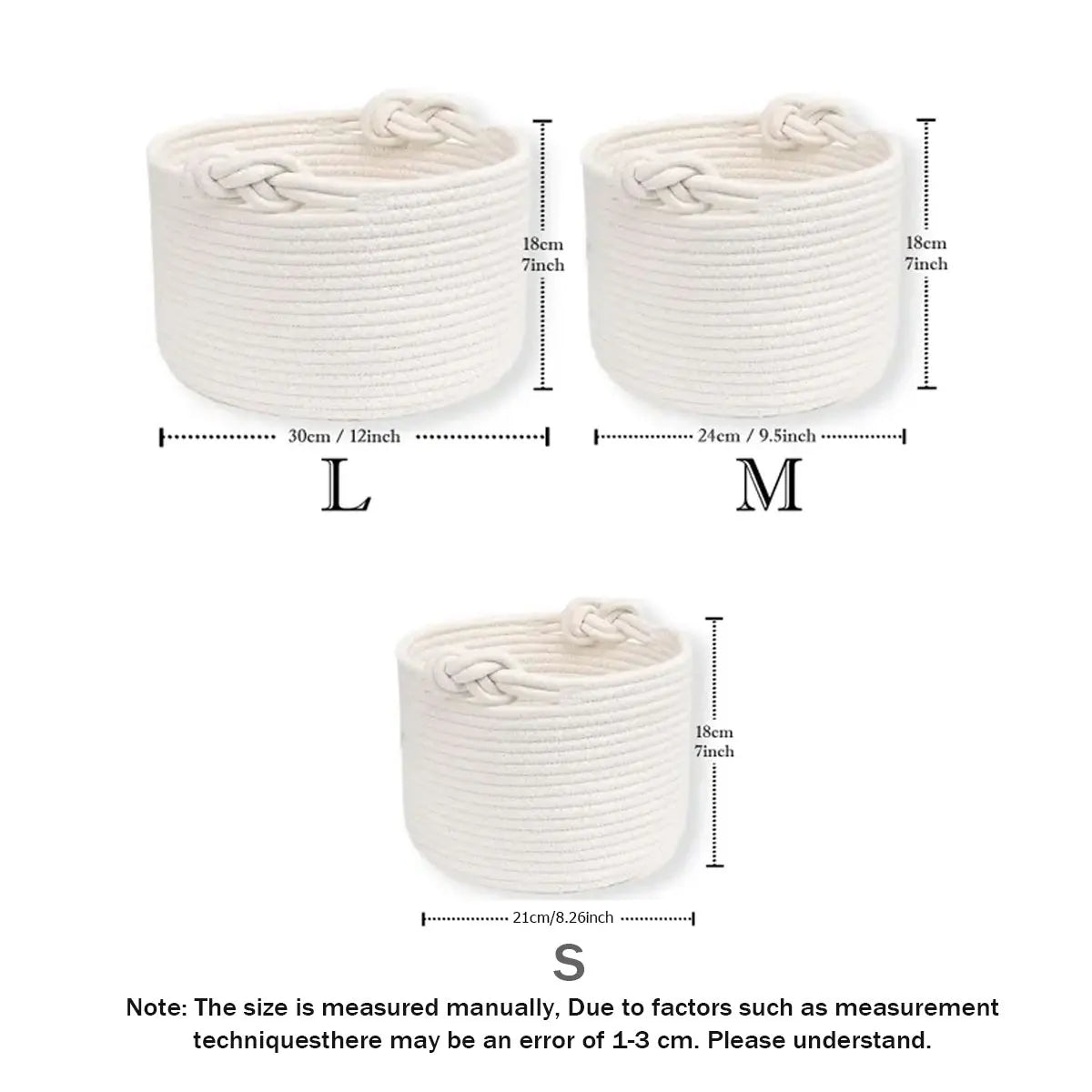 Personalized Cotton Rope Pet Toy Basket – Custom Storage Basket for Dogs & Cats