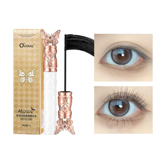 Mascara  noir allongeant cils volume extra longue tenue waterproof séchage rapide naturel maquillage femme