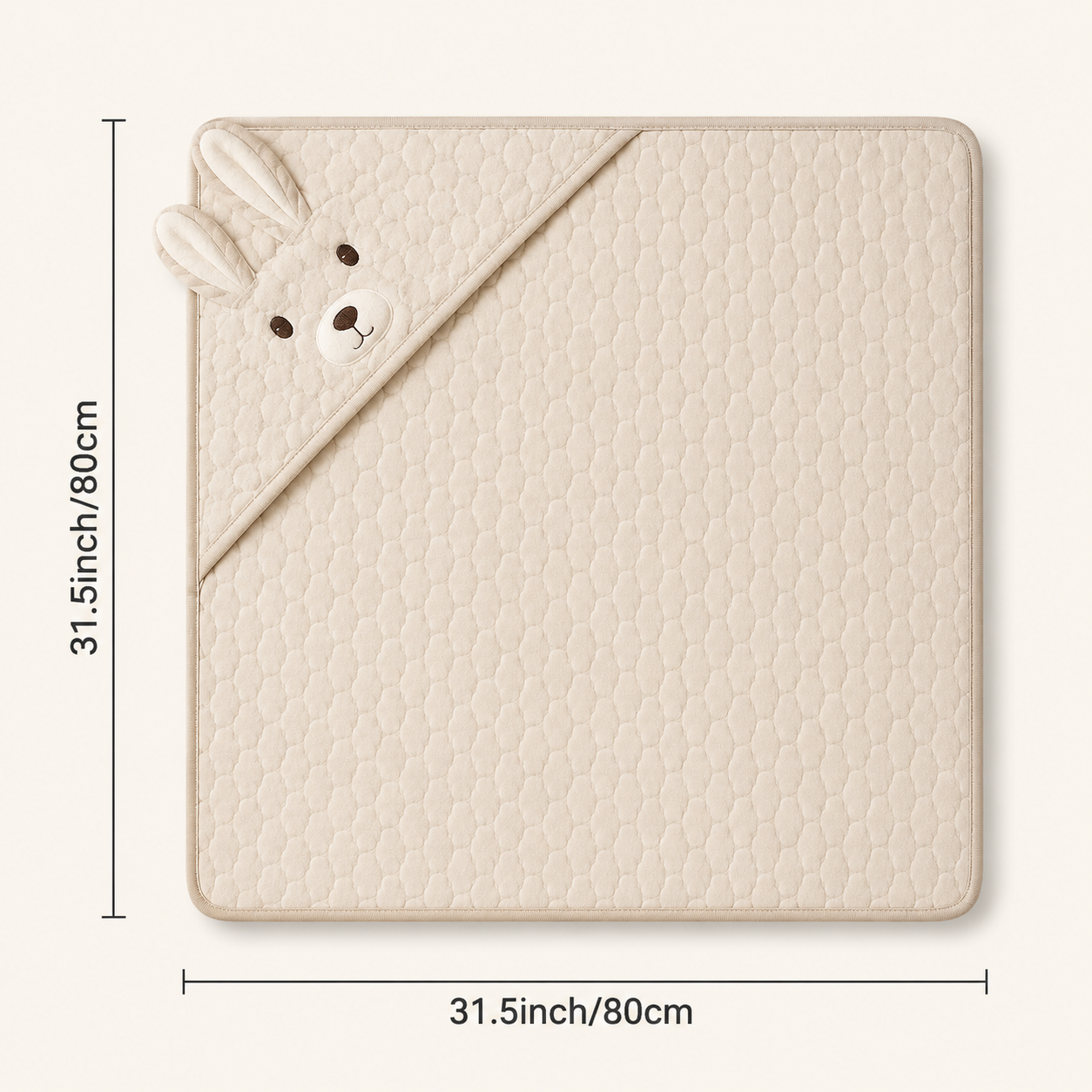 Baby Hooded Bath Towel & Bathrobe – Soft, Ultra-Absorbent Cartoon Towel for Newborns & Toddlers