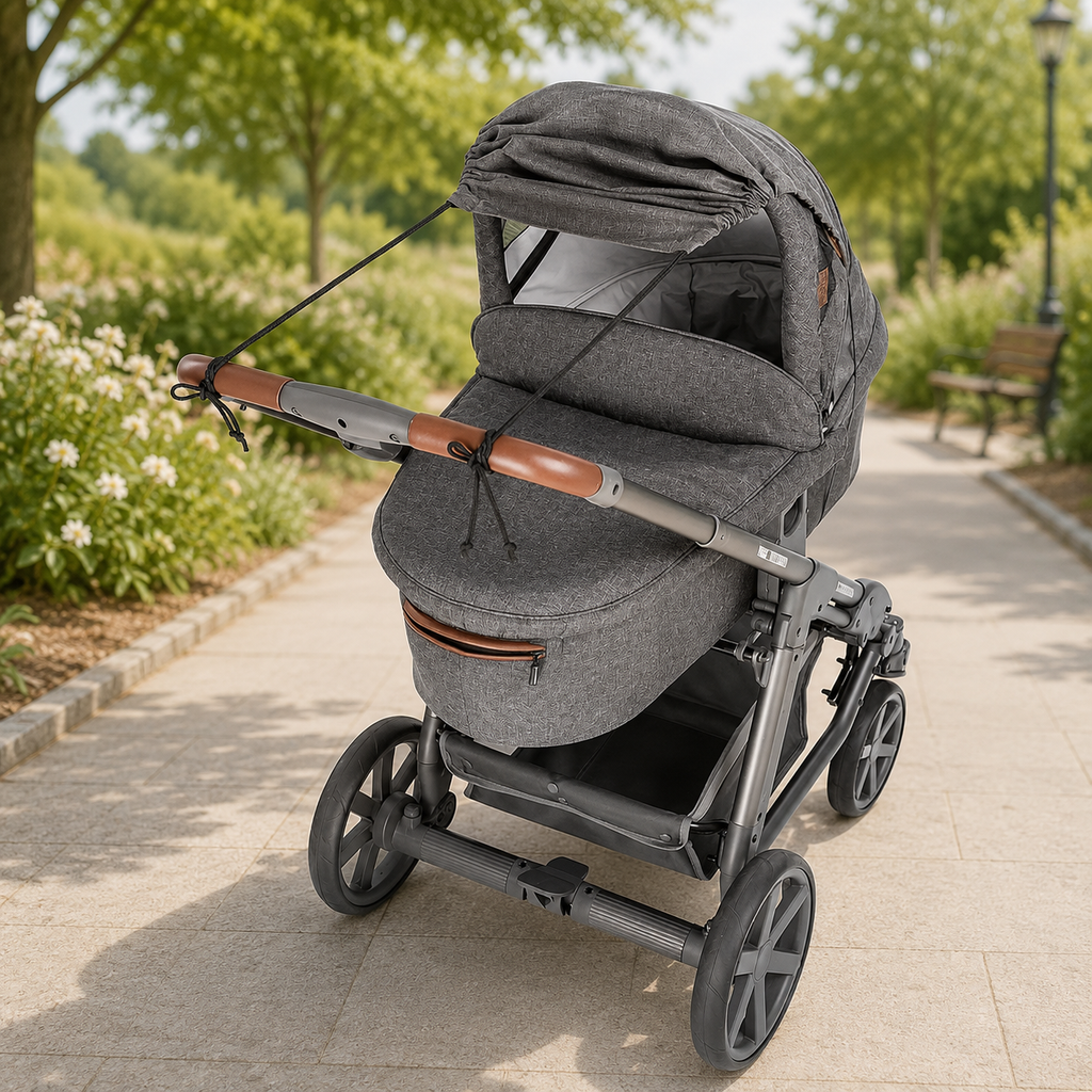 Universal Baby Stroller Sun Shade – UV Protection Canopy for Strollers & Infant Car Seats
