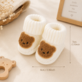 Baby Bear Knee-High Knit Socks – Soft Bow Socks for Newborns & Toddlers