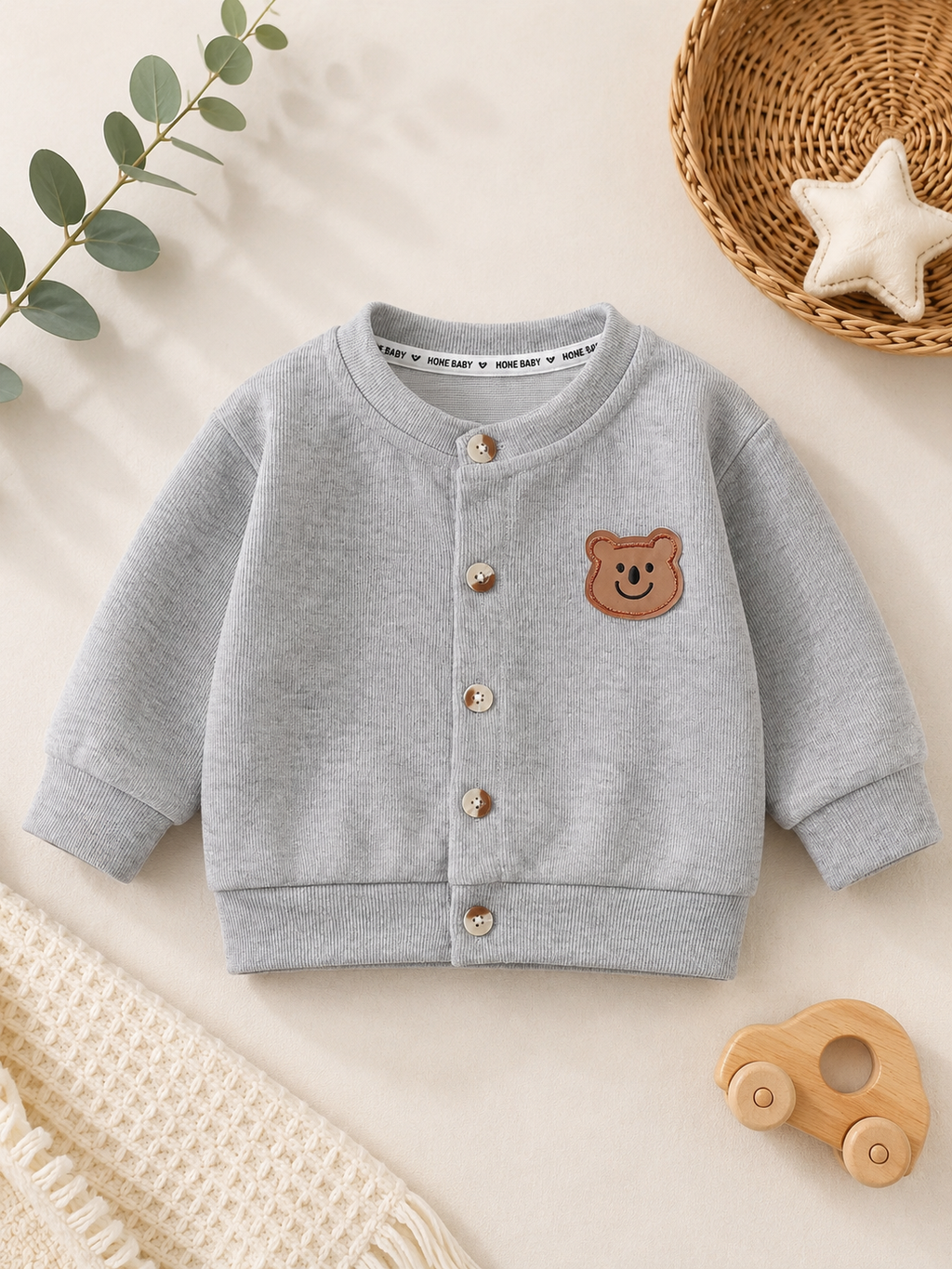 Baby Minnie Jacket – Lightweight Spring & Autumn Zip-Up Jacket