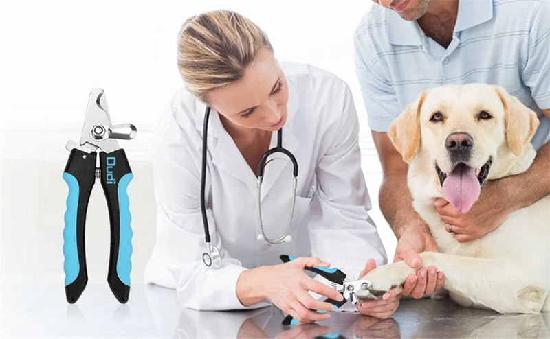Professional Pet Nail Clipper with Safety Guard – Stainless Steel Grooming Tool