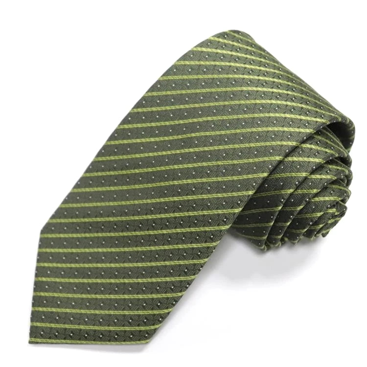 « Cravate Homme Senior – Polyester Rayée Bleu »