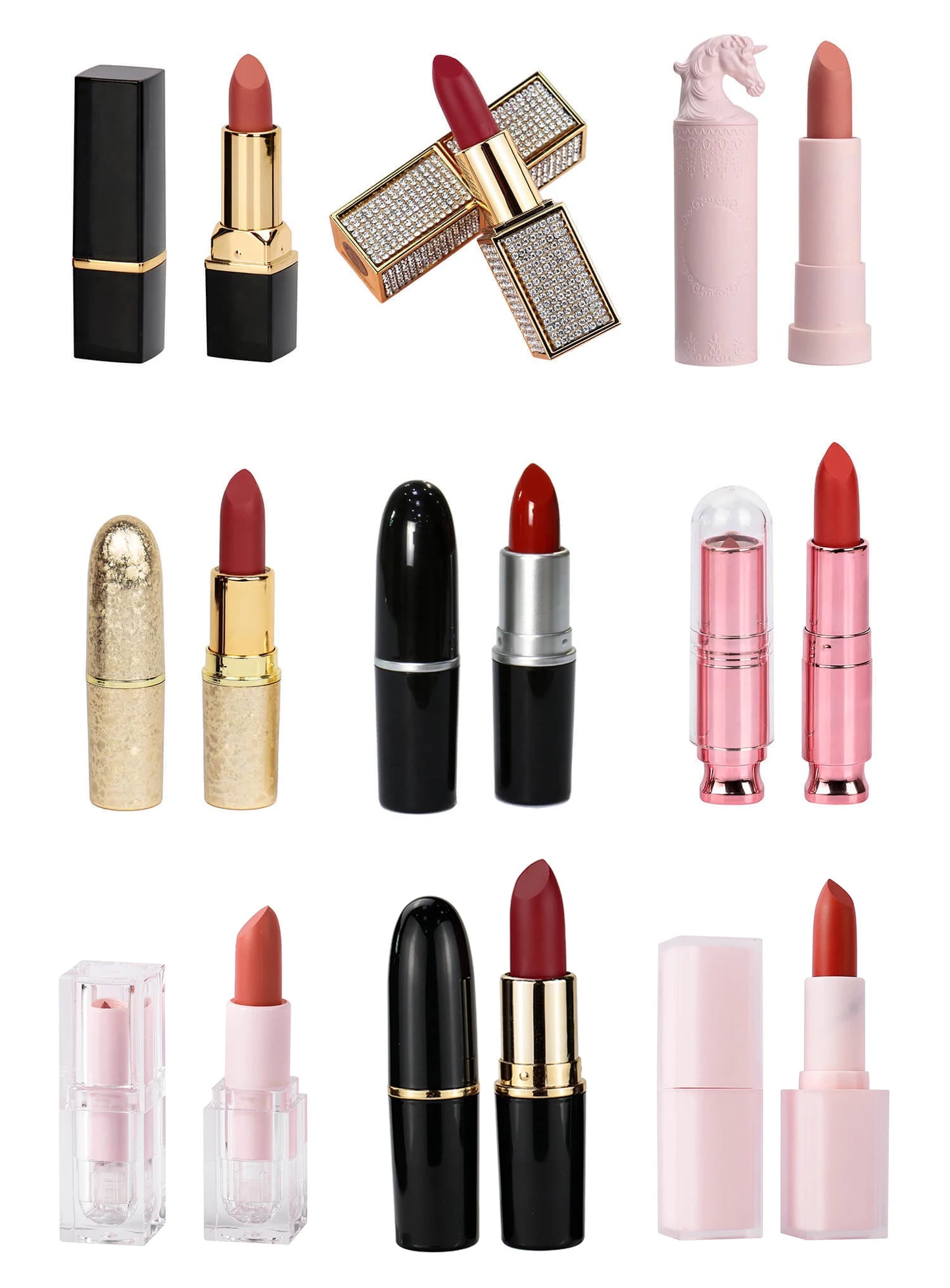 Maquillage personnalisé vegan – Rouge à lèvres nude, étiquette privée – Stick à lèvres, labiales, lipstick