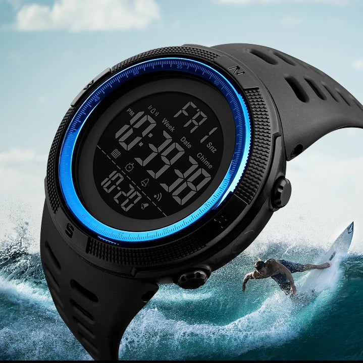 Montre Digitale Homme Skmei 1251 – Étanche 50 m, Montre de Sport pour Course, Style Fashion, Accessoire Polyvalent