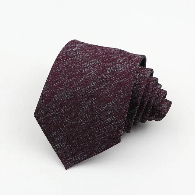 « Cravate Homme 8 cm – Rayée & Style Paisley »