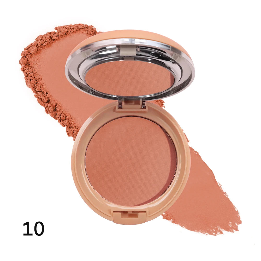 Palette de Blush Luxe – 9 Nouvelles Teintes, Fini Mat, Tenue Longue