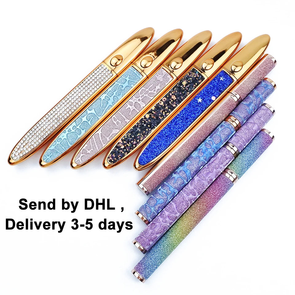 Eyeliner liquide longue tenue – Stylo colle pour cils noir, maquillage waterproof précision intense