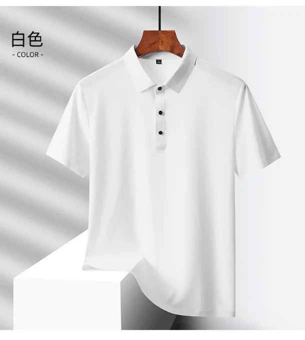 PINK2 Summer thin inner layer bottom shirt slim fit round neck long sleeved t-shirt Men's Polo Shirts  N52D6-01-03