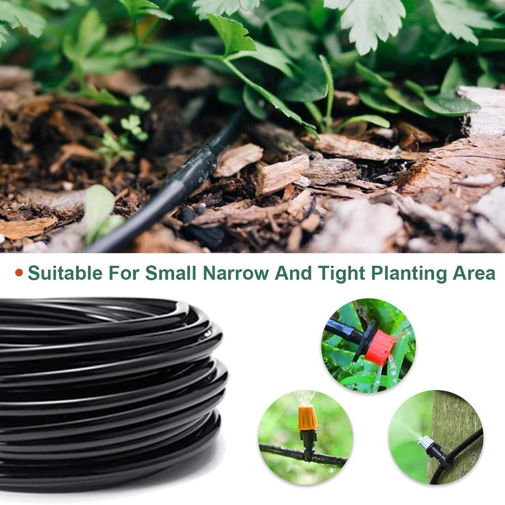 PVC Micro Irrigation Hose – 4/7mm Drip Watering Tube for Garden & Greenhouse