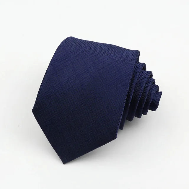 « Cravate Homme 8 cm – Rayée & Style Paisley »