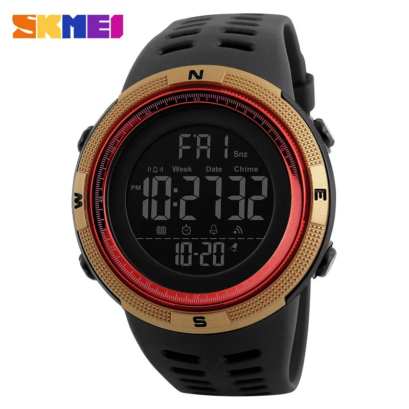 Montre Digitale Homme Skmei 1251 – Étanche 50 m, Montre de Sport pour Course, Style Fashion, Accessoire Polyvalent