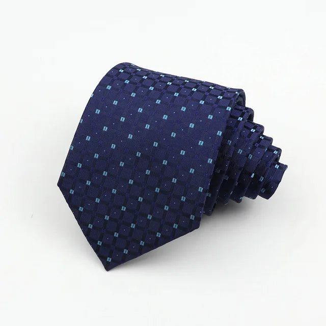 « Cravate Homme 8 cm – Rayée & Style Paisley »