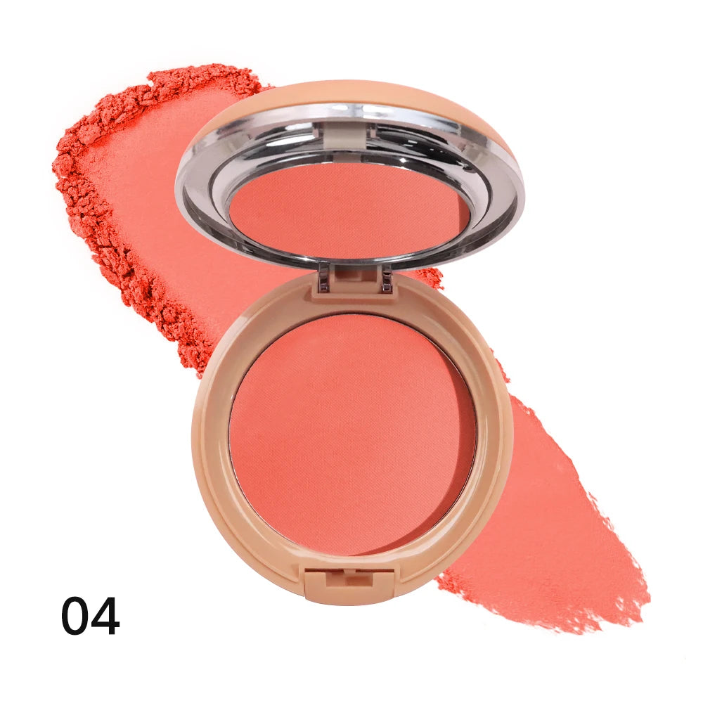 Palette de Blush Luxe – 9 Nouvelles Teintes, Fini Mat, Tenue Longue