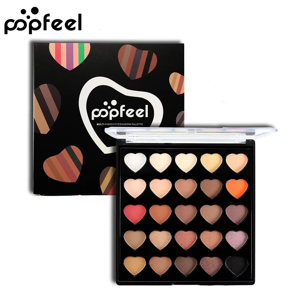 **« Palette fards à paupières 25 couleurs – Paillettes pressées, diamant arc-en-ciel, magnétique »**