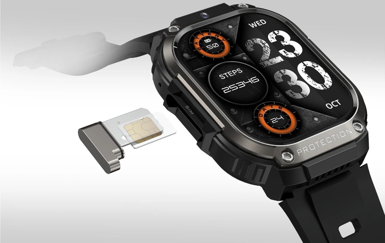 2024 New Stylish 4g Smart Watch Android Relojes Smartwatch Watch with Card Camera Photograph Watch Sports Smartwatches for Men