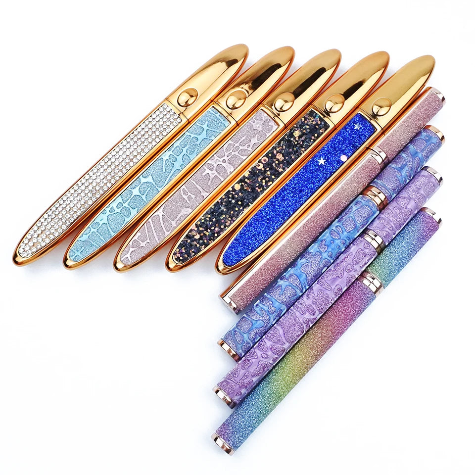 Eyeliner liquide longue tenue – Stylo colle pour cils noir, maquillage waterproof précision intense