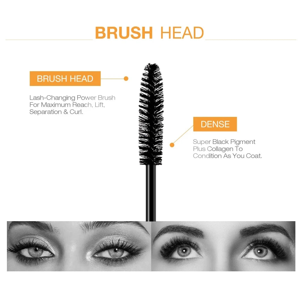 **« Lot 2 mascaras 4D – Recourbant, volumisant et waterproof »**