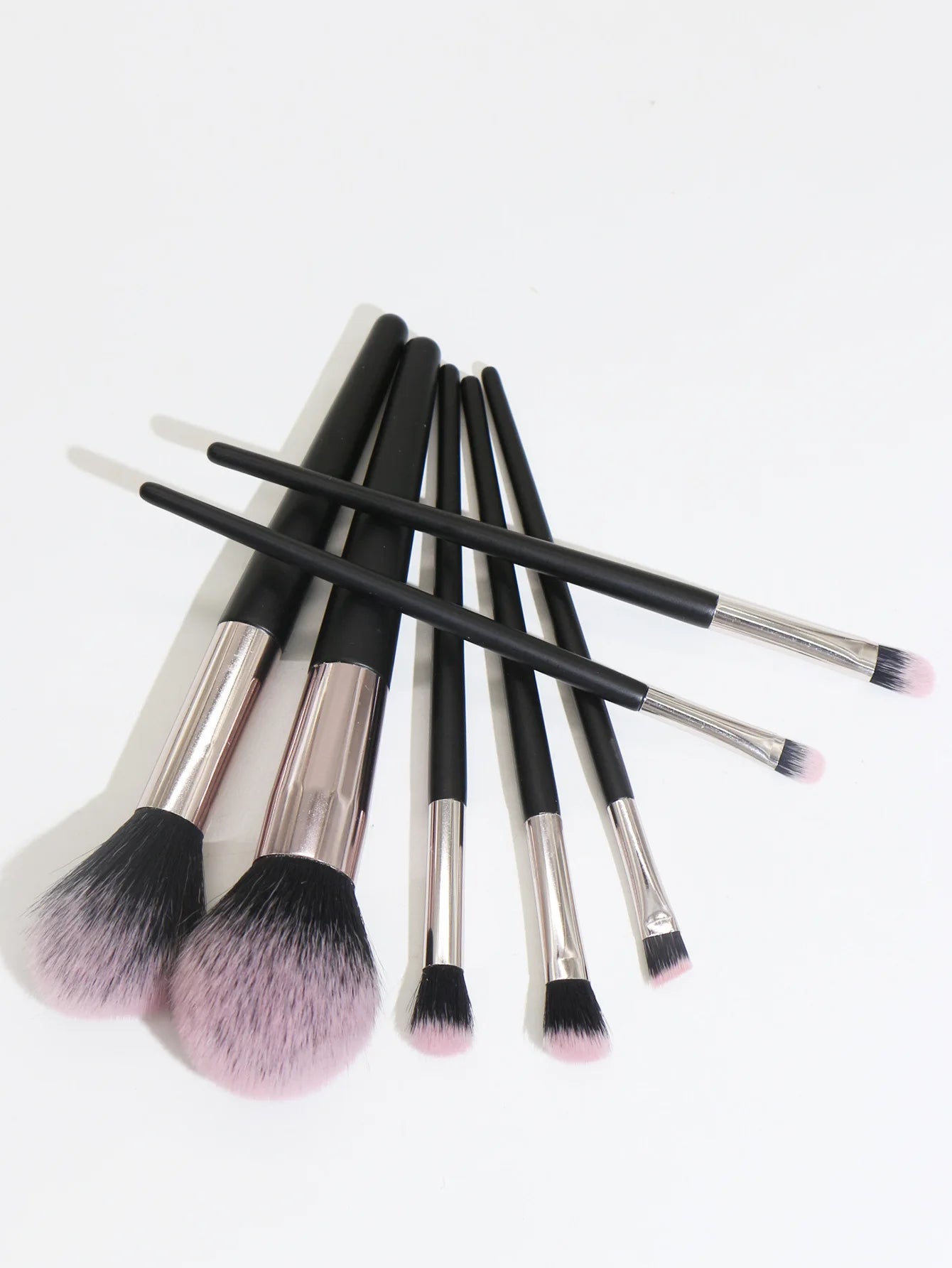 Set 7 Pinceaux Maquillage – Fond de Teint, Poudre & Yeux