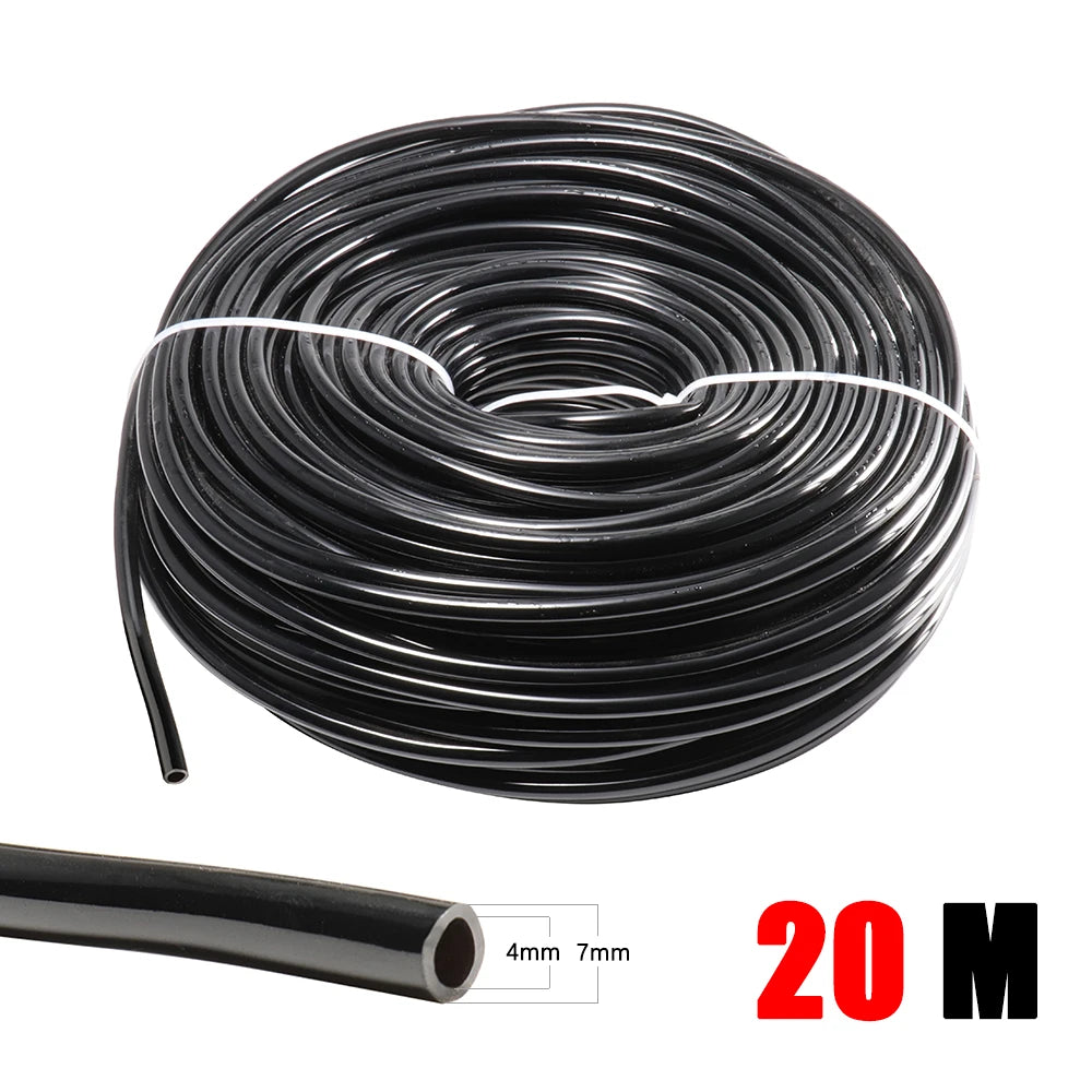 PVC Micro Irrigation Hose – 4/7mm Drip Watering Tube for Garden & Greenhouse