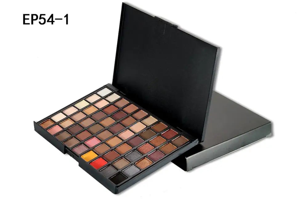 **« Palette fards à paupières 12/29/54 couleurs – Mat, smoky, tons terre, waterproof et pailleté »**