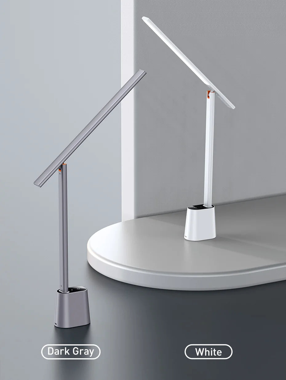 LED Desk Lamp – Eye-Caring Dimmable Study & Office Light with Smart Brightness