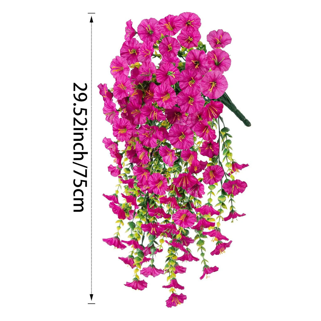 75CM Artificial Hanging Flower Vine – Decorative Fake Plant Garland