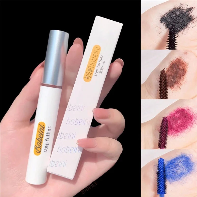 **« Mascara 4 couleurs épais – Recourbant, allongeant, waterproof et longue tenue »**