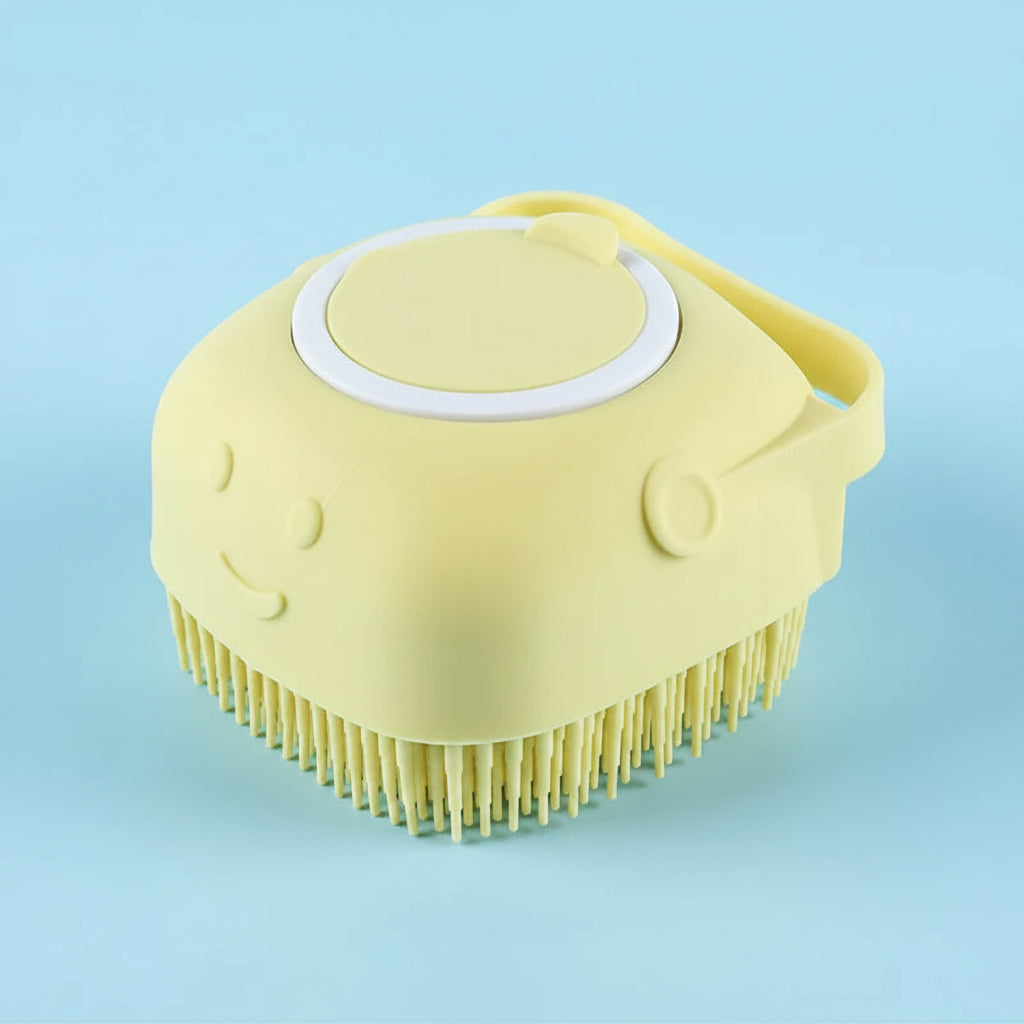 Silicone Pet Bath & Massage Brush Gloves – Grooming Tool for Dogs & Cats