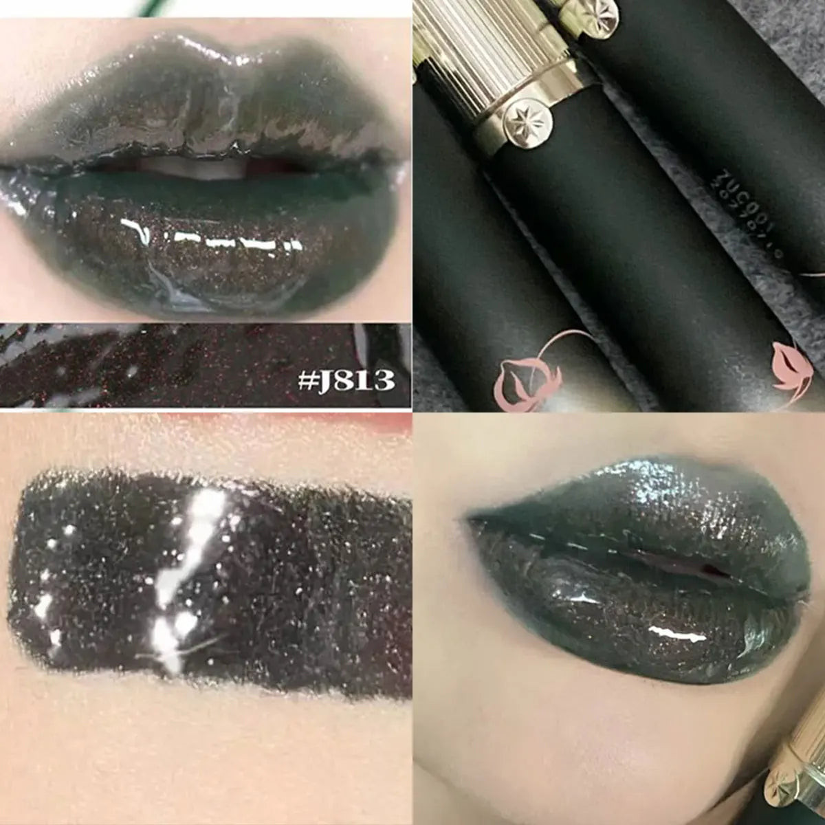 Girlcult Unreal Lip Gloss-4 nuances, texture brillante irisée, hydratant non collant, dégradé de lèvres amical, saison de vacances, fête