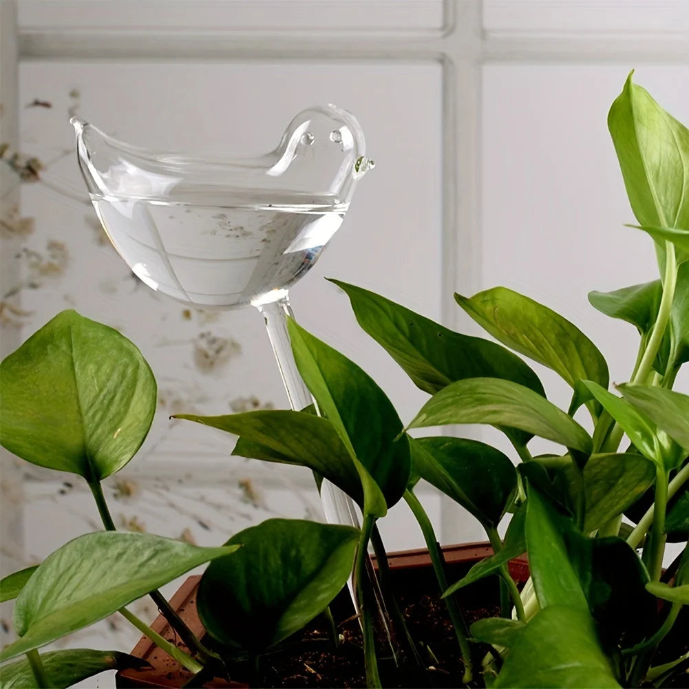 5-Pack Bird-Shaped Self-Watering Globes – Automatic Plant Watering System
