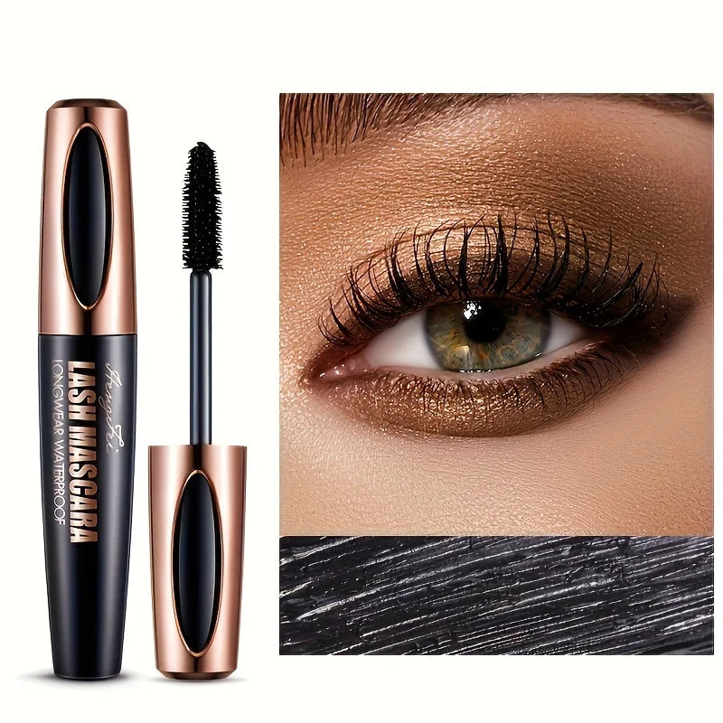 **« Mascara 4D noir – Waterproof, longue tenue et anti-bavure »**