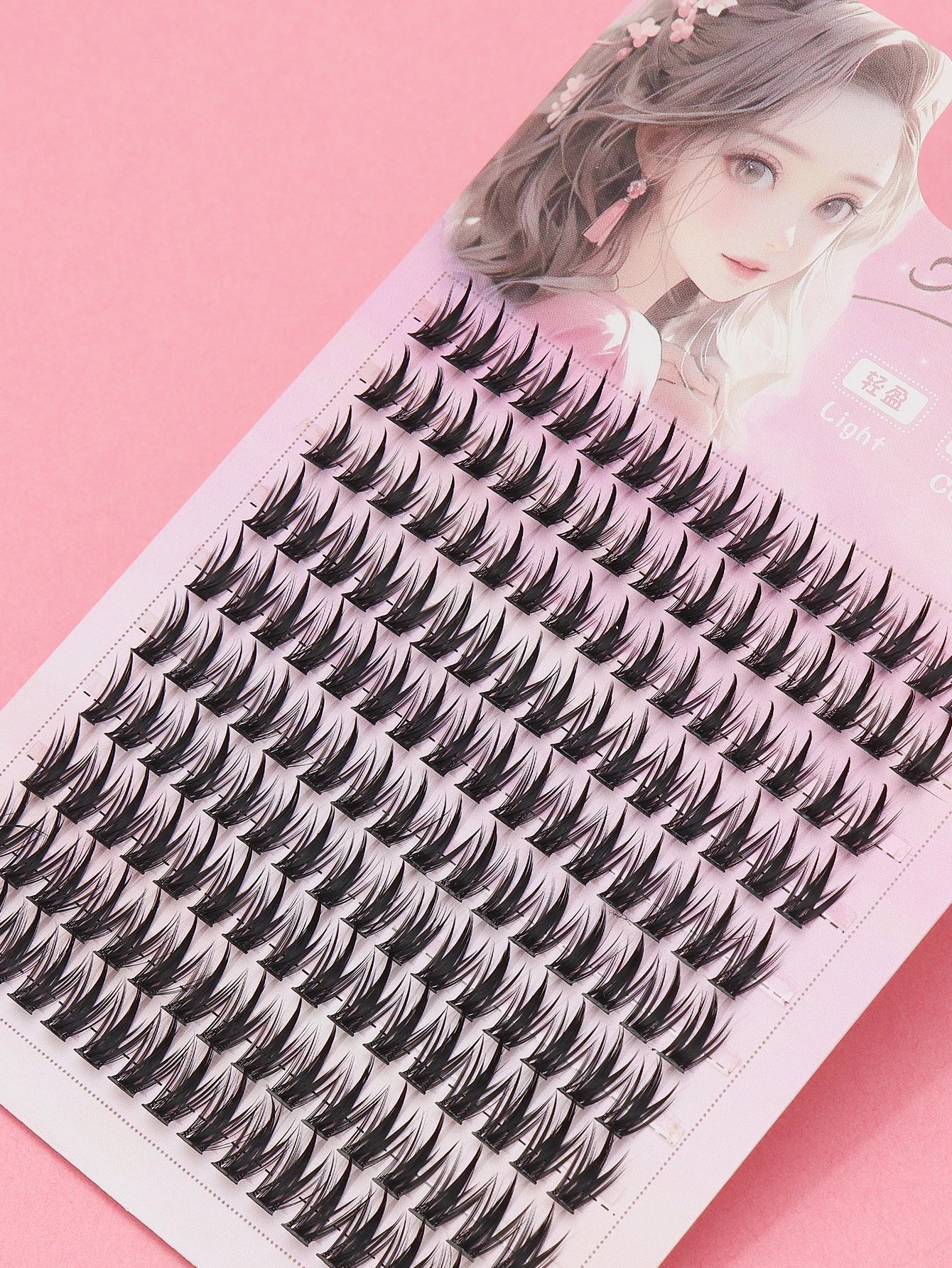 Cils individuels 9-13 mm – 120 grappes, pour fête, travail ou réunion quotidienne – Faux cils naturels, volumineux et doux, 3D en vison multi-couches