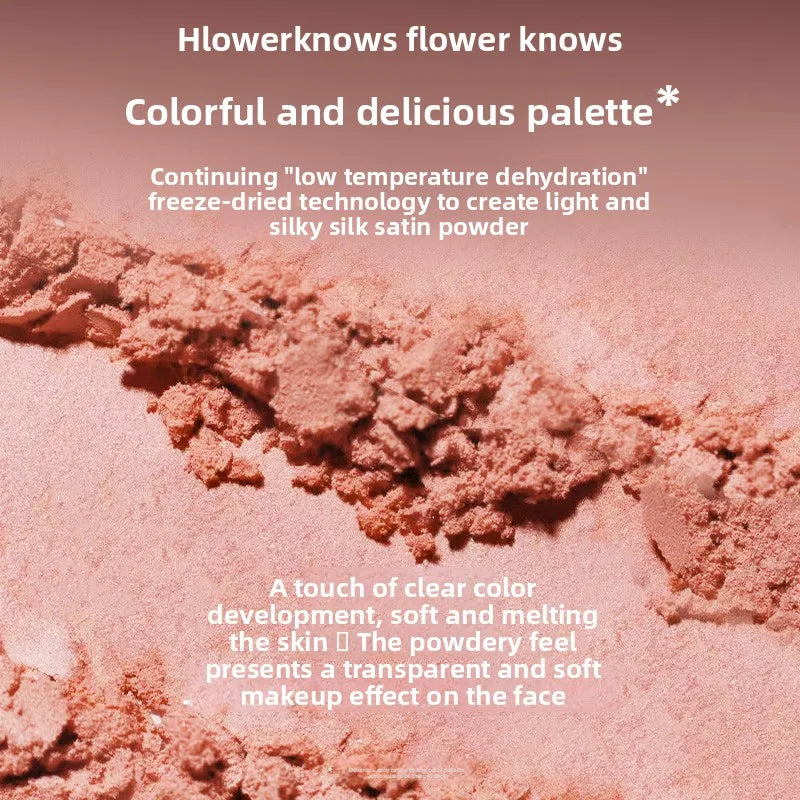 Blush en Poudre — Fini Satiné et Soyeux, Pour Joues, Contour et Highlight, Effet Naturel Mat pour le Visage