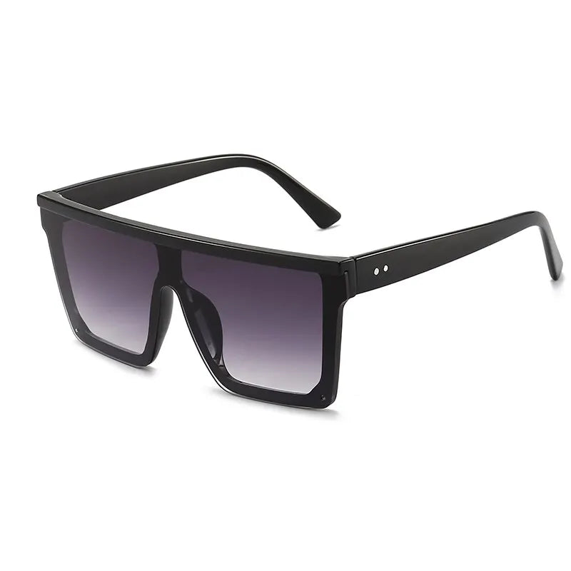 « Lunettes de soleil Femme – Grandes Montures Carrées, UV400 »
