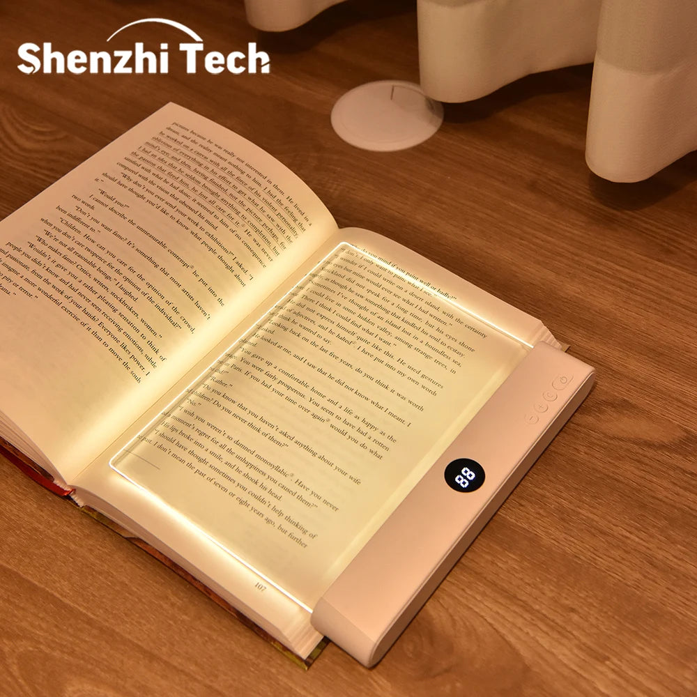 Portable LED Reading Light – Clip-On Book Light for Bedtime Reading & Travel