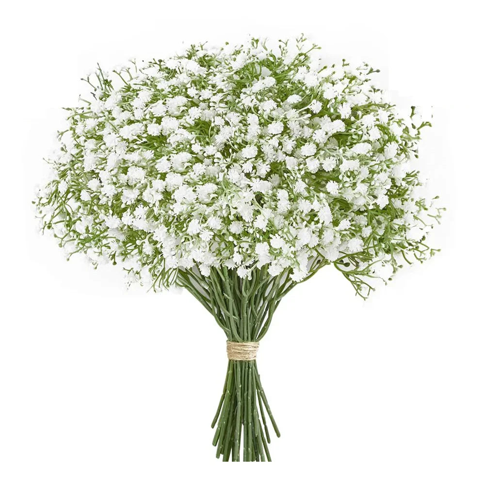 Artificial Baby’s Breath Flowers – Gypsophila Bouquet for Wedding & Home Décor